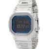 Casio G-Shock täysmetallinen digitaalinen älypuhelinlinkki ruostumattomasta teräksestä kestävä aurinkopaneeli GMW-B5000D-2 200M