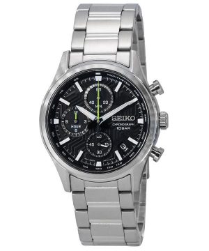 Seiko Conceptual Chronograph Black Dial Quartz SSB419P1 100M miesten kello