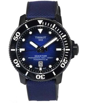 Tissot T-Sport Seastar 2000 Professional Powermatic 80 Diver&#39,s T120.607.37.041.00 T1206073704100 600M miesten kello