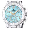 Festina Boyfriend Chronograph Crystal Accents Blue Dial Quartz F20603-4 100M naisten kello