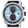 Festina Timeless Chronograph Nahkahihna Sininen Kellotaulu Kvartsi F20695-2 100M Miesten kello