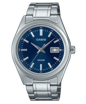 Casio Standard Analoginen ruostumattomasta teräksestä valmistettu sininen kellotaulu kvartsi MTP-B180D-2AV miesten kello