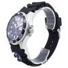 Kunnostettu Orient Ray II kumihihna sininen kellotaulu automaattinen FAA02008D9 200M miesten kello