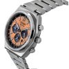 Citizen Zenshin Chronograph Super Titanium Salmon Dial Eco-Drive CA4610-85Z 100M miesten kello