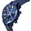 Casio Edifice Analog Digital Cool Blue Edition älypuhelinlinkki sininen kellotaulu Solar ECB-2000CB-2 100M miesten kello