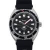 Fossil Breaker silikoniranneke musta kellotaulu kvartsi Diver',s FS6062 200M miesten kello