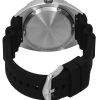 Fossil Breaker silikoniranneke musta kellotaulu kvartsi Diver',s FS6062 200M miesten kello